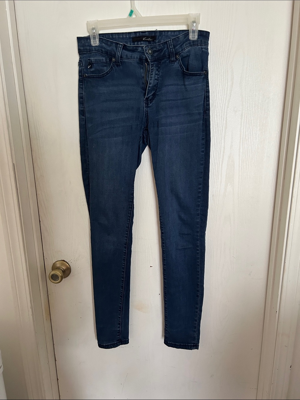 KanCan Two-Tone Blue and Black Jeans